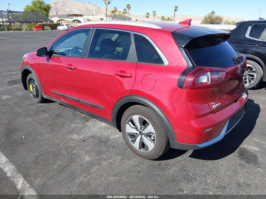 Vin: kndcd3ld4k5304973, lot: 45826935, kia niro plug-in hybrid ex 20193