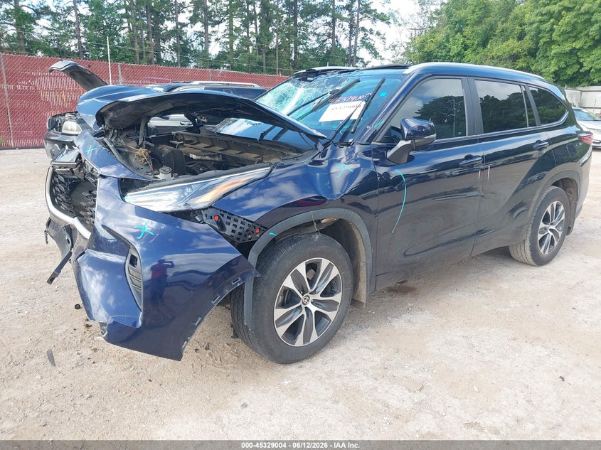 2023 TOYOTA HIGHLANDER auction photo 2