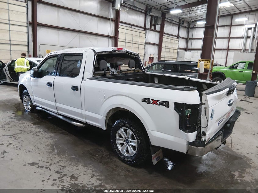 Vin: 1ftfw1e57kkd39641, lot: 45826961, ford f-150 xlt 20193