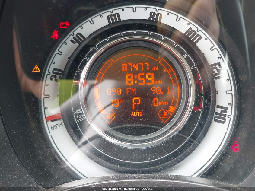 2012 Fiat 500 Pop VIN: 3C3CFFAR8CT277292 Lot: 45329074