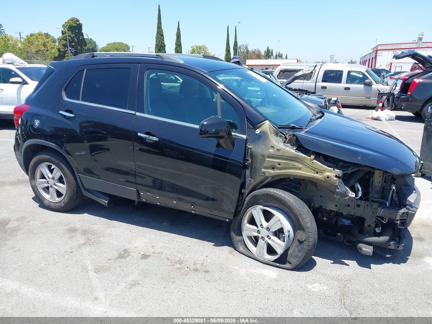 2019 Chevrolet Trax Lt VIN: 3GNCJLSB8KL356798 Lot: 45329081