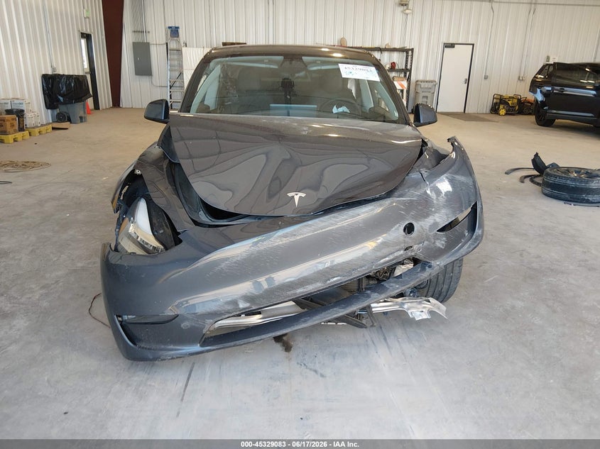 2023 Tesla Model Y Awd/Long Range Dual Motor All-Wheel Drive VIN: 7SAYGDEE0PA045266 Lot: 45329083