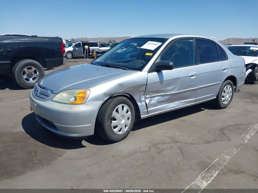 2003 Honda Civic Lx 1HGES16663L014538 photo 1