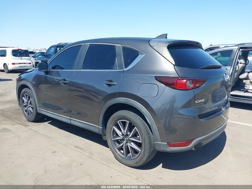 Vin: jm3kfacm4j1370317, lot: 45827032, mazda cx-5 touring 20183