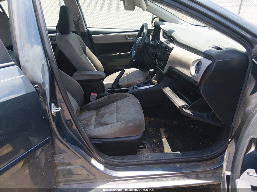 2017 TOYOTA COROLLA SEDAN 1.8L I-4 DOHC, VVT, 132HP