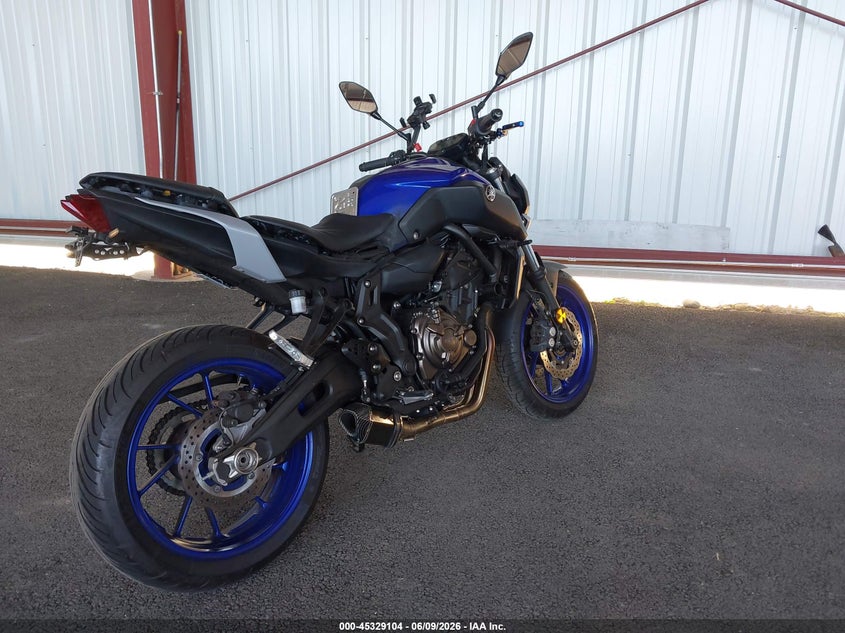 VIN JYARM27Y3LA001379 2020 YAMAHA MT07 C