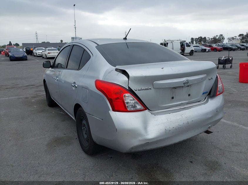 Vin: 3n1cn7ap5cl825187, lot: 45827062, nissan versa 1.6 sv 20123