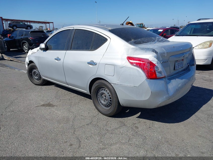 Vin: 3n1cn7ap5cl825187, lot: 45827062, nissan versa 1.6 sv 20123