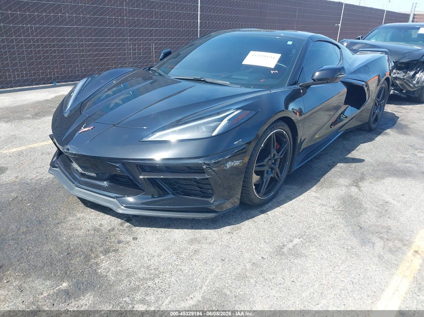 Vin: 1g1yb2d44m5116812, lot: 45827127, chevrolet corvette stingray rwd  2lt 20212