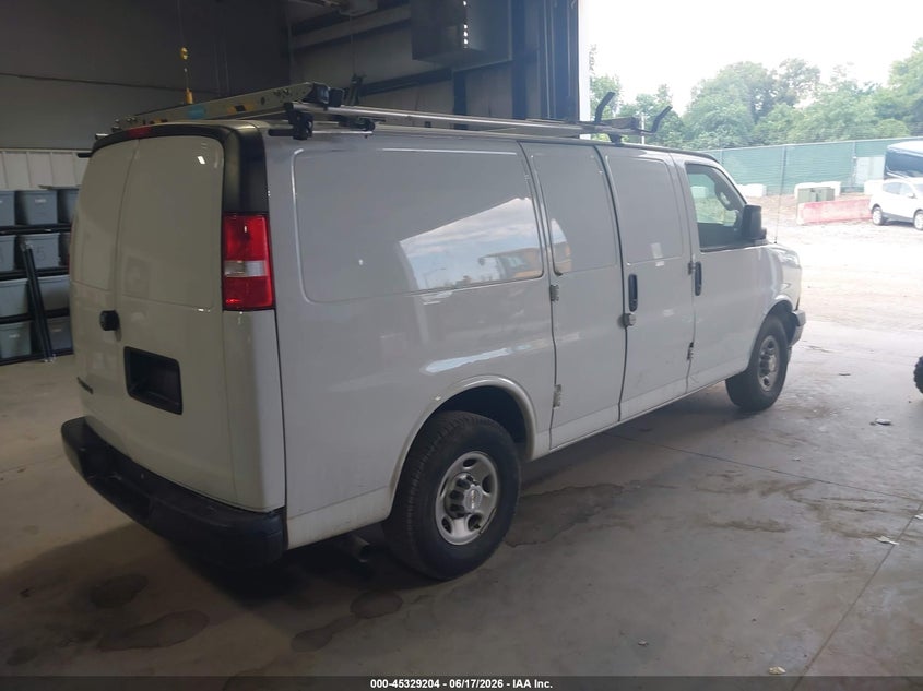 Vin: 1gcwgafp4n1214393, lot: 45827137, chevrolet express cargo rwd 2500 regular wheelbase wt 20224