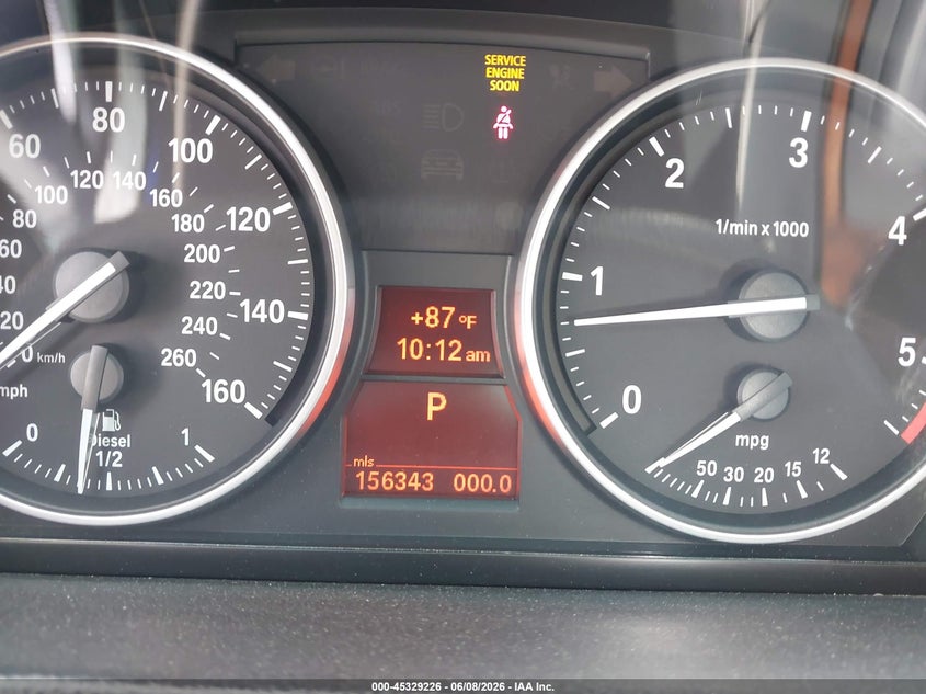 2011 BMW 3ER SEDAN 3.0L I-6 DI, DOHC, VVT, TURBO, 265HP