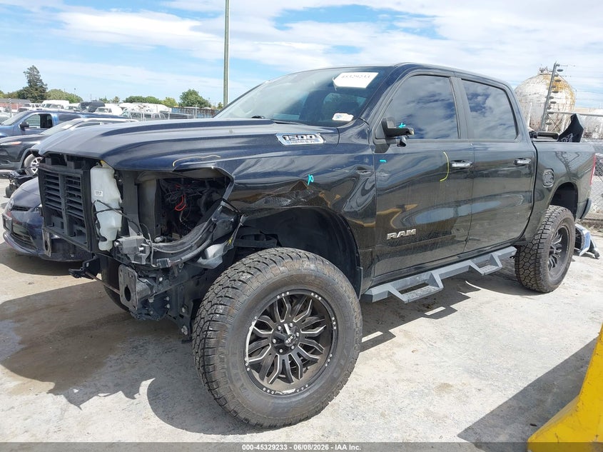 Vin: 1c6srfft4kn859477, lot: 45827166, ram 1500 big horn/lone star  4x4 5'7 box 20192