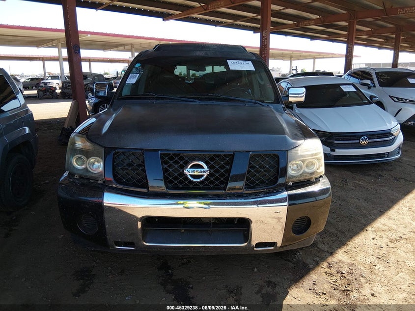 2007 Nissan Armada Se VIN: 5N1AA08A27N722254 Lot: 45329238