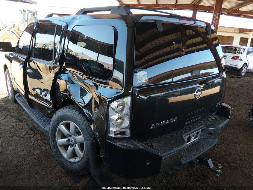 2007 Nissan Armada Se VIN: 5N1AA08A27N722254 Lot: 45329238