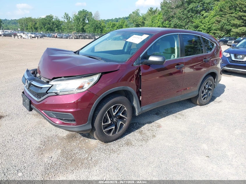 2016 Honda Cr-V Se 5J6RM4H44GL091187 photo 1