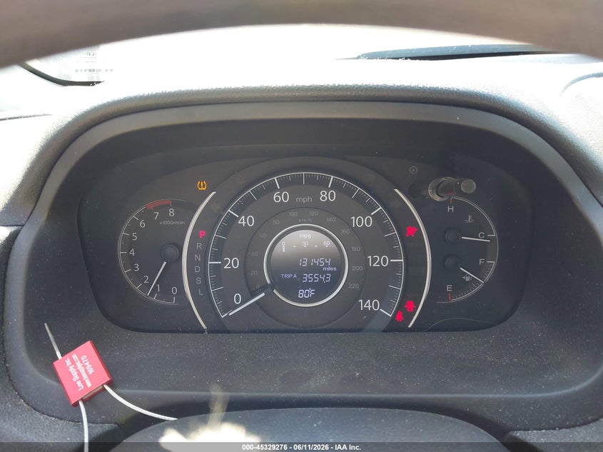 2016 HONDA CR-V SPORT UTILITY VEHICLE 2.4L I-4 DI, DOHC, VVT, 185HP