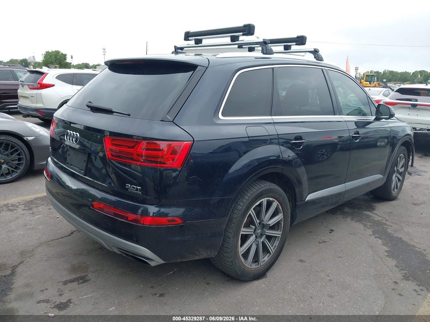 Vin: wa1laaf79hd028771, lot: 45827220, audi q7 3.0t premium 20174