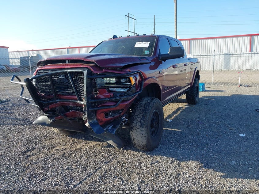 Vin: 3c6ur5tl9ng101476, lot: 45827231, ram 2500 limited  4x4 6'4 box 20222