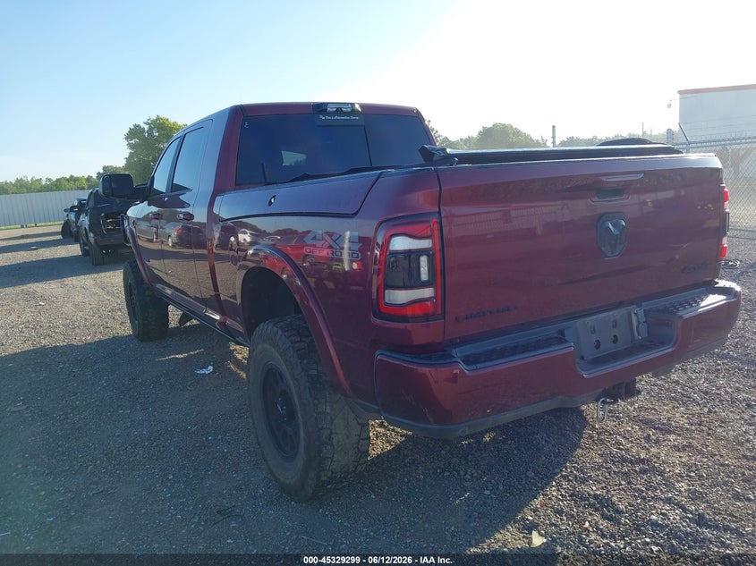 Vin: 3c6ur5tl9ng101476, lot: 45827231, ram 2500 limited  4x4 6'4 box 20223