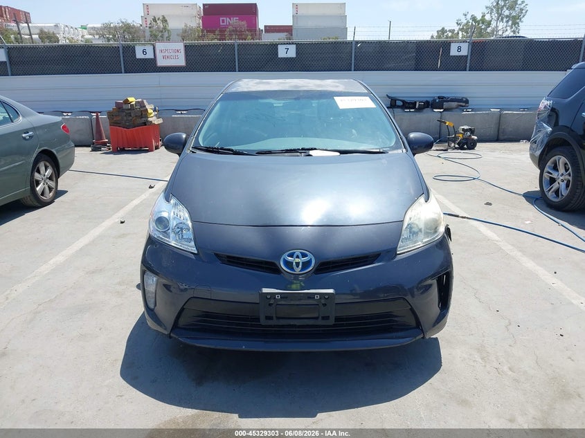 2014 Toyota Prius Three VIN: JTDKN3DU5E1754375 Lot: 45329303
