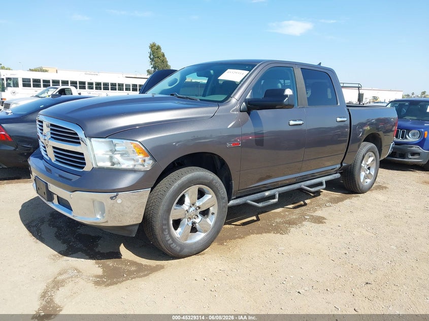 Vin: 1c6rr7lm2es389943, lot: 45827247, ram 1500 big horn 20142