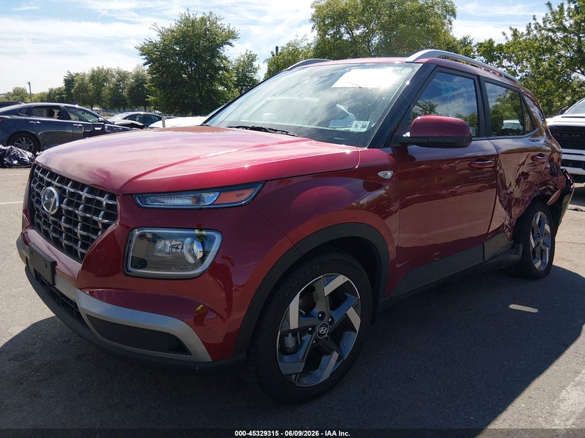 2025 HYUNDAI VENUE auction photo 2