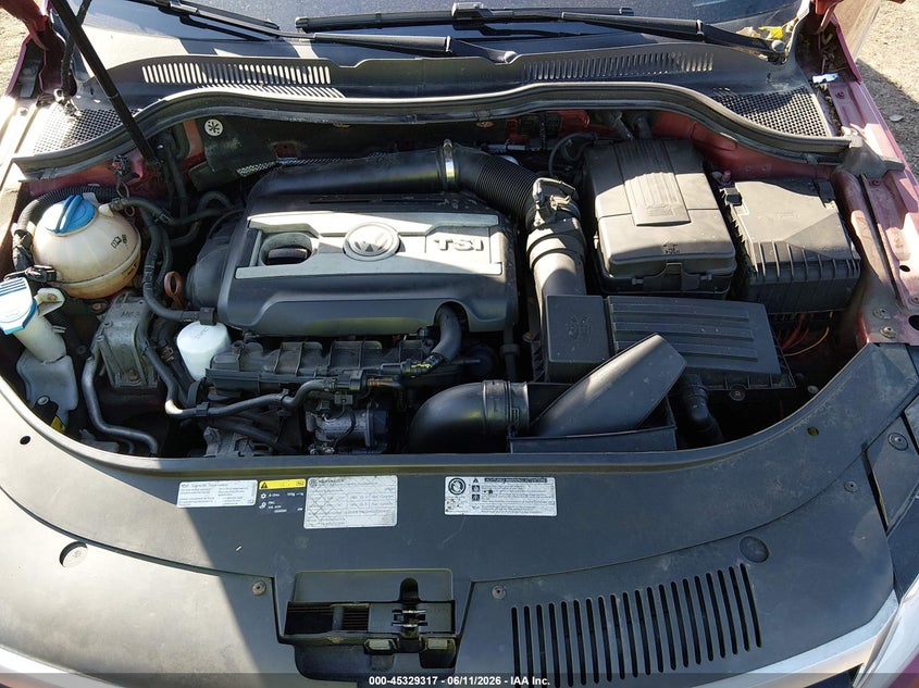 2013 Volkswagen Cc 2.0T Sport VIN: WVWBP7AN3DE556707 Lot: 45329317