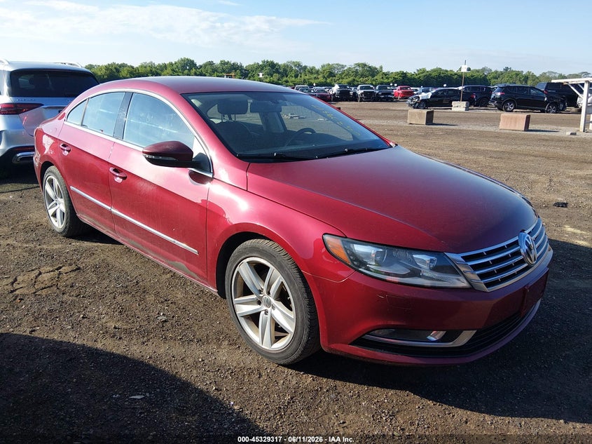 2013 VOLKSWAGEN CC auction photo 1