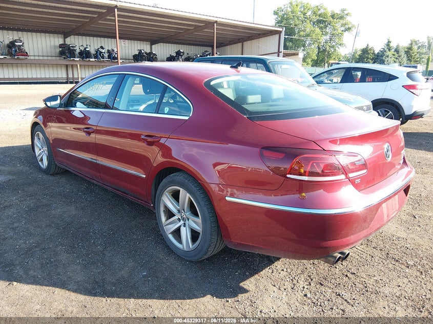 2013 VOLKSWAGEN CC auction photo 3