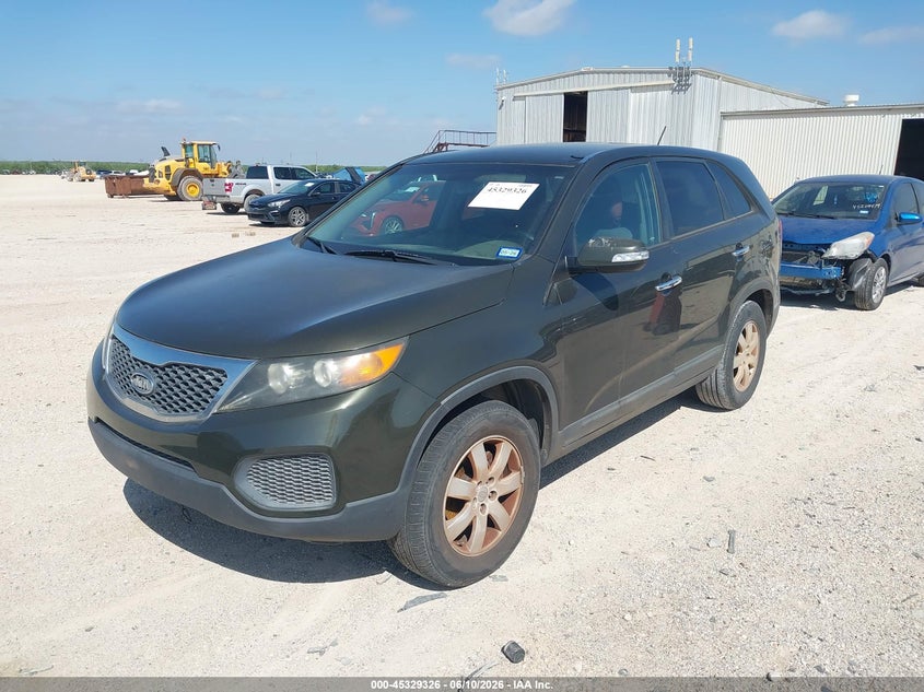 2012 Kia Sorento Lx 5XYKT3A13CG204069 photo 1