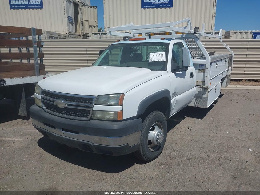 2007 Chevrolet Silverado 3500 Chassis Classic Work Truck 1GBJC34D67E193105 photo 1