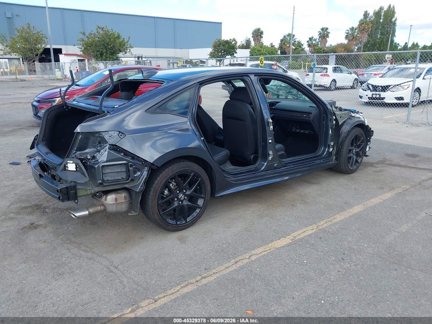 Vin: 2hgfe2f54sh508305, lot: 45827311, honda civic sport 20254
