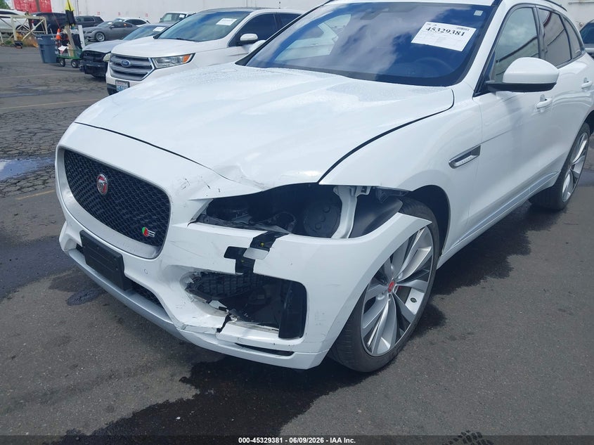 2017 Jaguar F-Pace S VIN: SADCM2BV3HA089806 Lot: 45329381