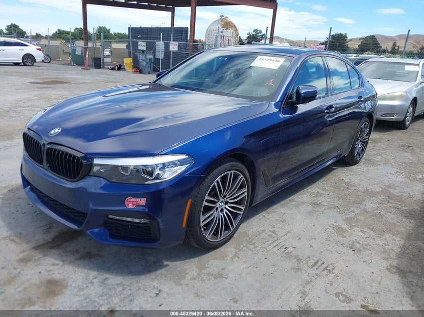 Vin: wbaja9c57jb034405, lot: 45827353, bmw 530e iperformance 20182