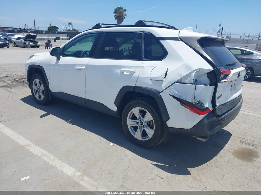 Vin: 2t3p1rfv8kw005545, lot: 45827365, toyota rav4 xle 20193