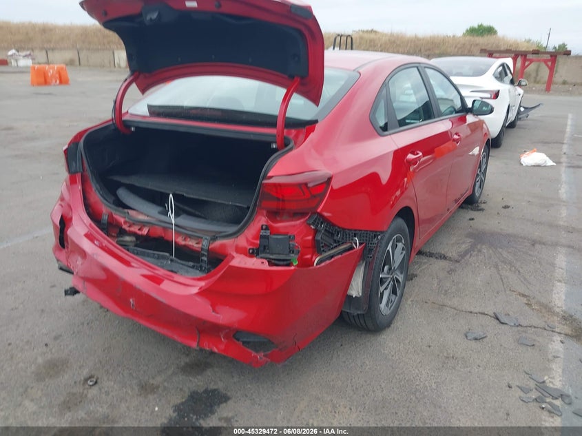 Vin: 3kpf24adxpe683002, lot: 45827405, kia forte lxs 20234