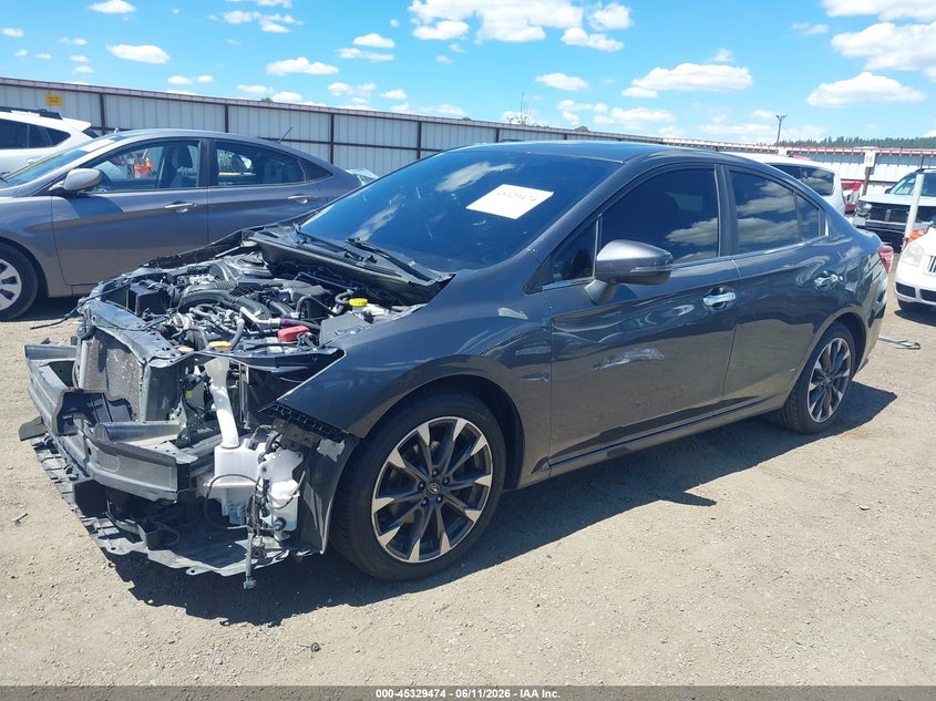 Vin: 4s3gkau62l3612765, lot: 45827407, subaru impreza limited 20202