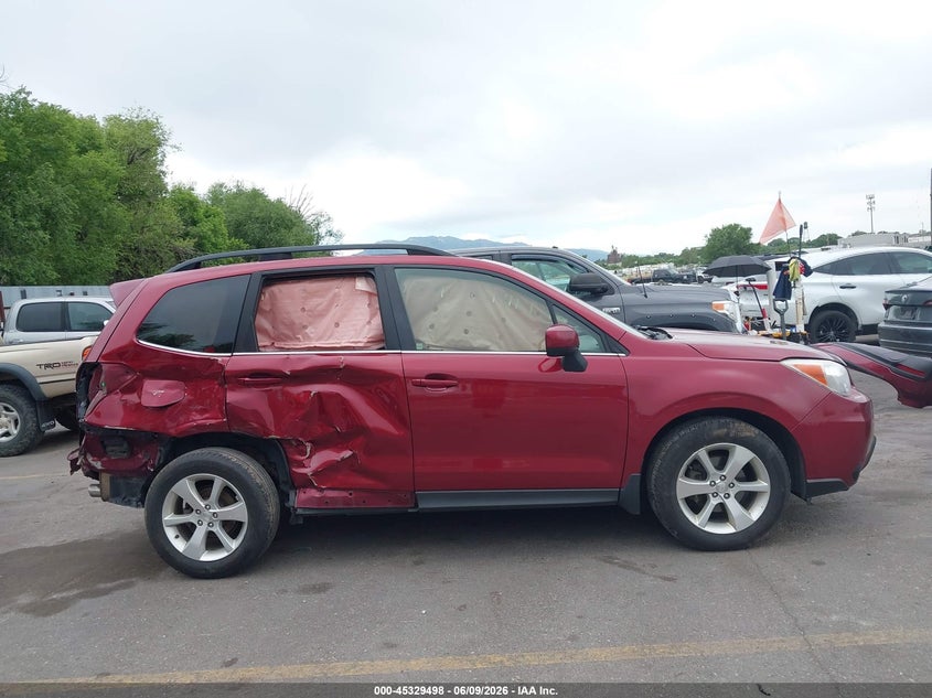 2015 Subaru Forester 2.5I Limited VIN: JF2SJAHC6FH500847 Lot: 45329498