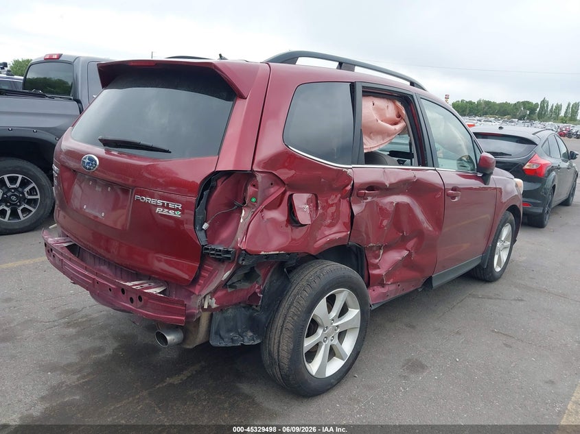 2015 SUBARU FORESTER auction photo 4