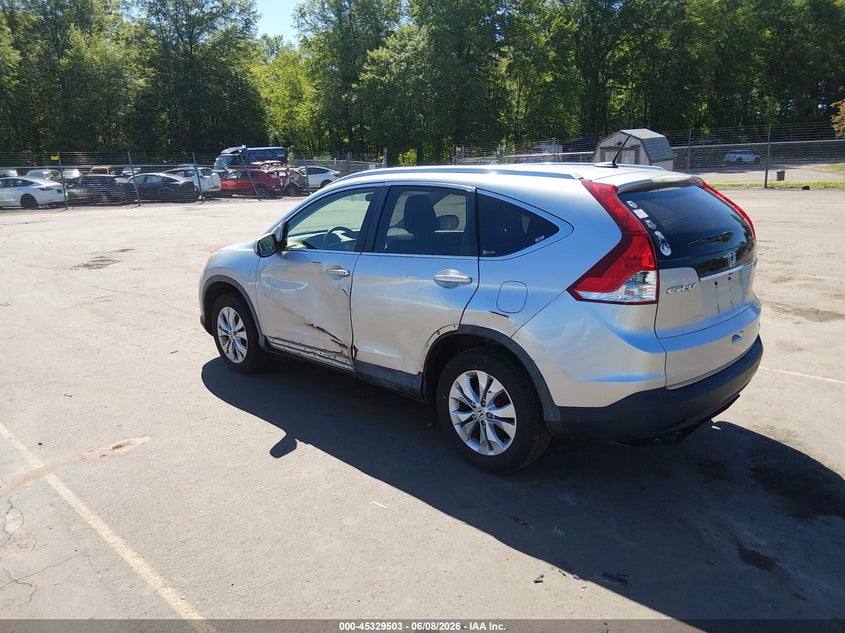 2012 Honda Cr-v 2.4 Cr-V Ex-L silver Lot 111045329503 Vin JHLRM4H70CC013082