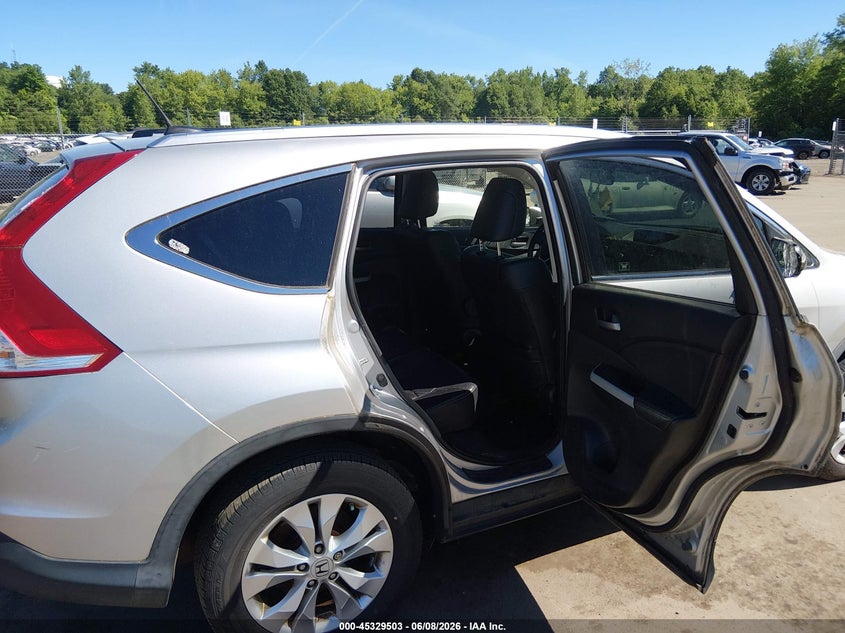 2012 Honda Cr-v 2.4 Cr-V Ex-L silver Lot 111045329503 Vin JHLRM4H70CC013082