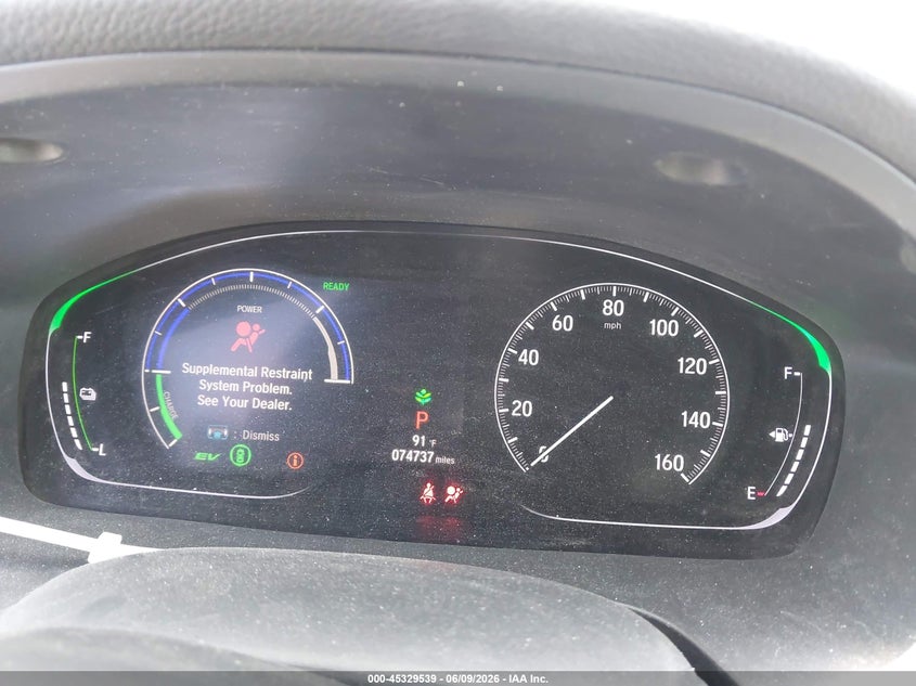 2019 Honda Insight Touring VIN: 19XZE4F98KE032579 Lot: 45329539