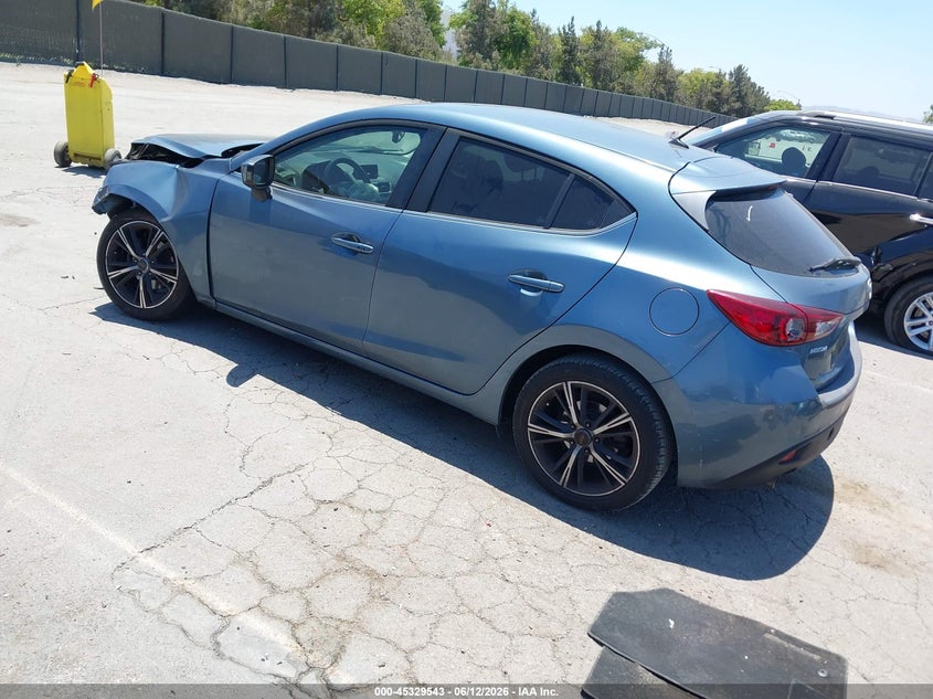 Vin: jm1bm1l79e1168717, lot: 45827476, mazda mazda3 i touring 20143