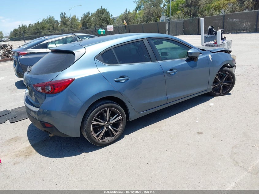 Vin: jm1bm1l79e1168717, lot: 45827476, mazda mazda3 i touring 20144