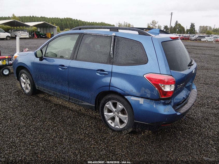 Vin: jf2sjadc6gh559047, lot: 45827490, subaru forester 2.5i premium 20163