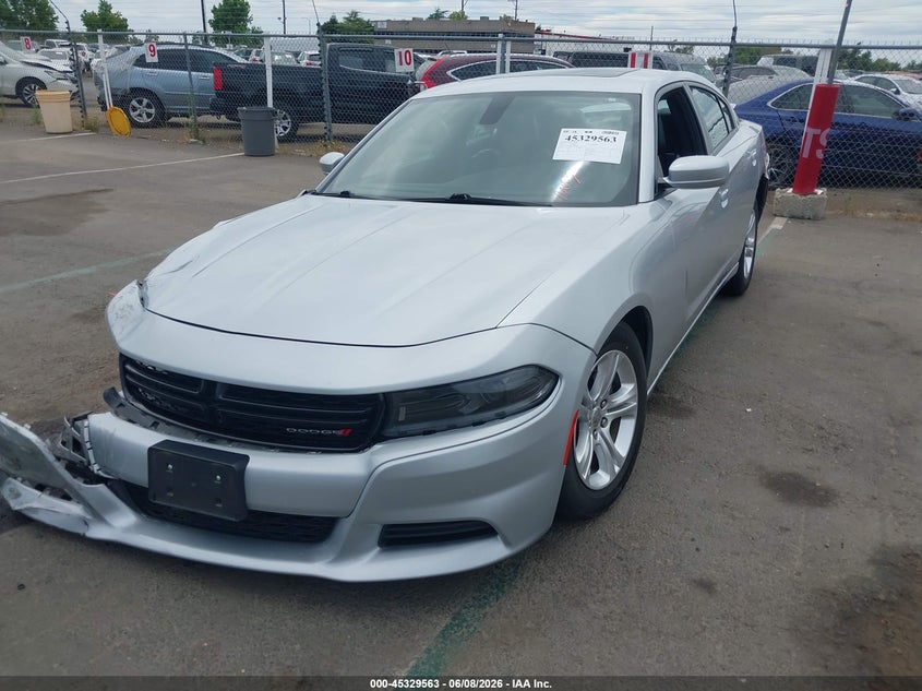 Vin: 2c3cdxbgxnh201660, lot: 45827496, dodge charger sxt rwd 20222