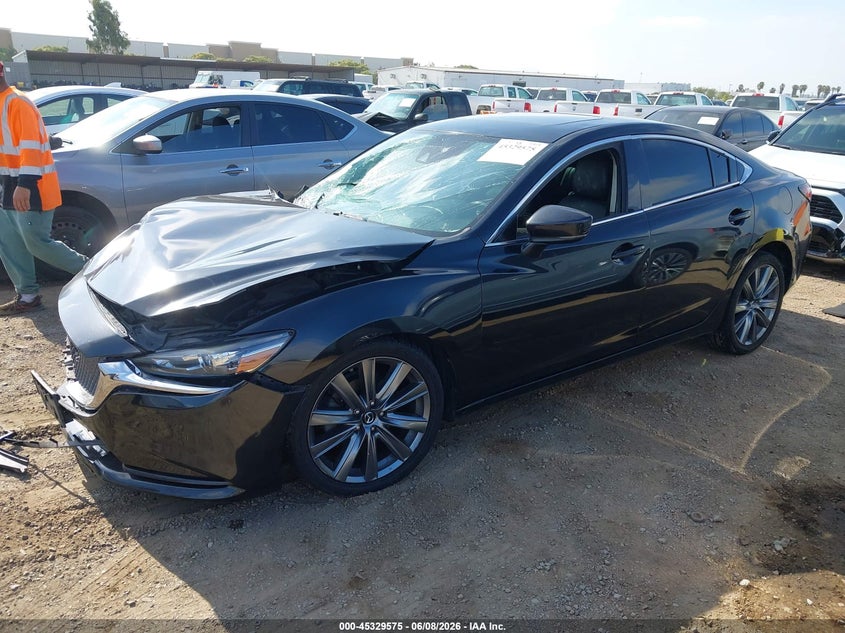 Vin: jm1gl1vm2j1308001, lot: 45827508, mazda mazda6 touring 20182