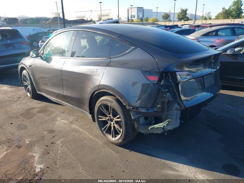 2025 TESLA MODEL Y ELECTRIC(VIN: 7SAYGDED5SF221540
