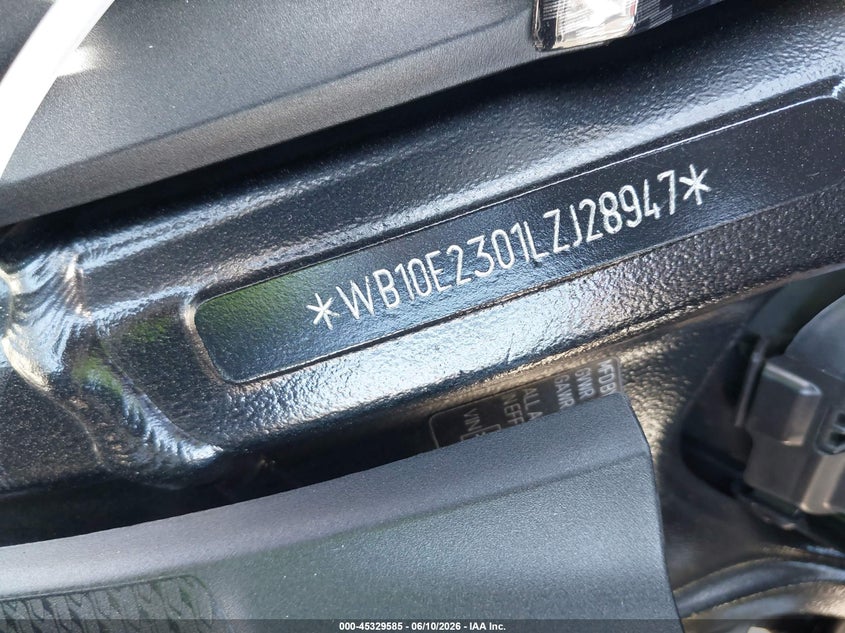 2020 BMW S 1000 Rr VIN: WB10E2301LZJ28947 Lot: 45329585