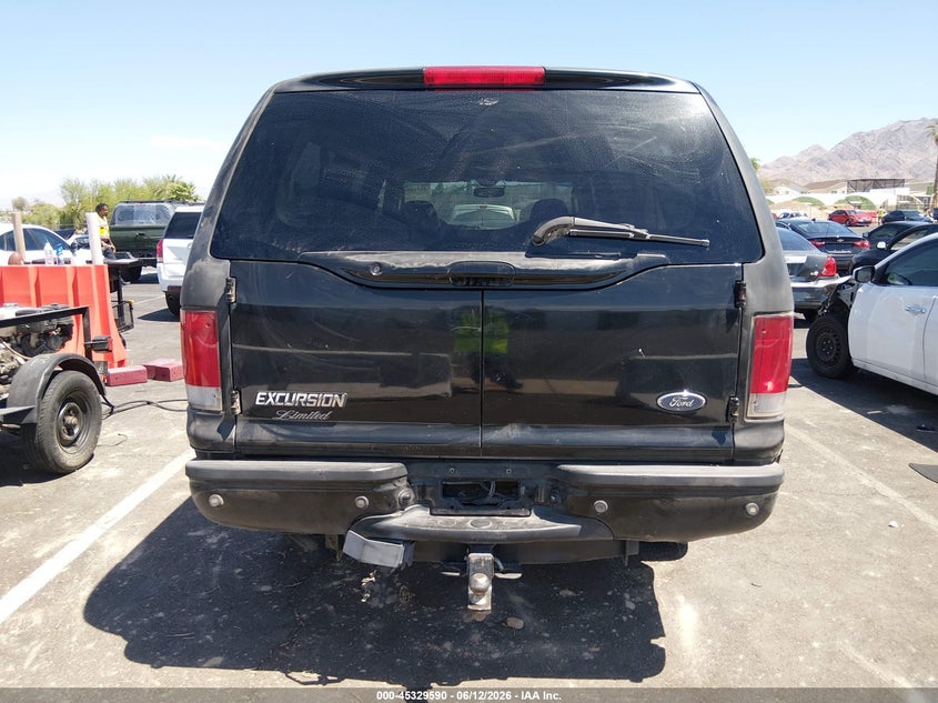 2003 Ford Excursion Limited VIN: 1FMSU43P83EB44167 Lot: 45329590